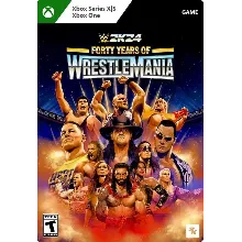 WWE 2K24 Forty Years WrestleMania Xbox One & Series X|S