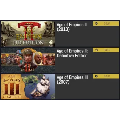 ⭐ Age of Empires III (2007) + Age of Empires II (2013) - irongamers.ru