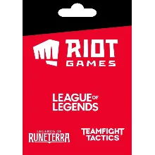 RIOT 5-200 $ USD Valorant + League of Legends USA