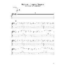 Табы Kfir Ochaion - Imagine Dragons - Believer