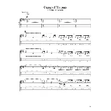 Tabs Kfir Ochaion - Game of Thrones - Guitar Cover