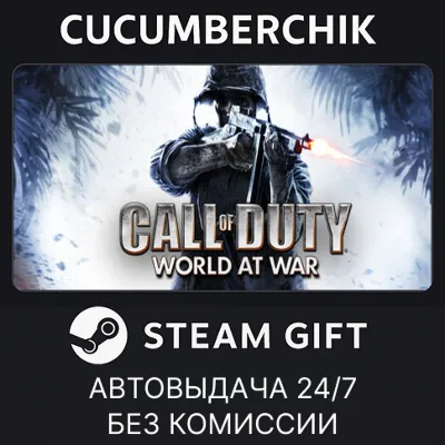 Call of Duty: World at War STEAM GIFT AUTO RU+МИР - irongamers.ru