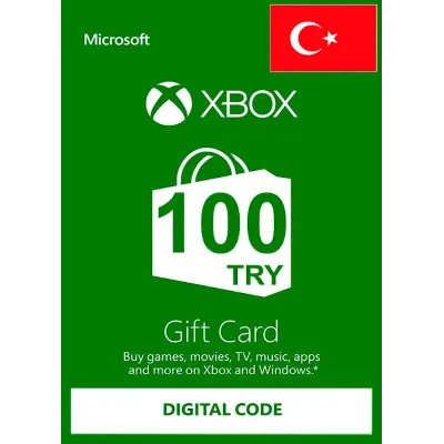 Xbox live Подарочная карта 100 TL (ТУРЦИЯ) - irongamers.ru