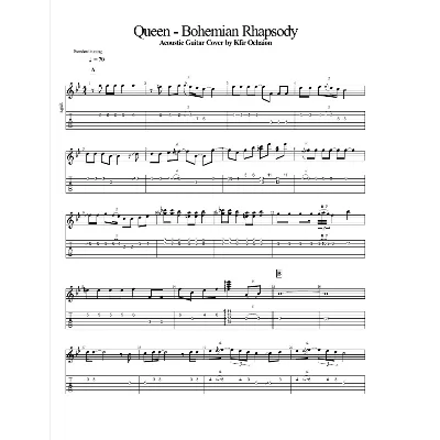 Табы Kfir Ochaion - Queen - Bohemian Rhapsody - Acoust - irongamers.ru