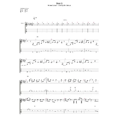 Give In To Me (Michael Jackson)-ноты и табы для гитары - irongamers.ru