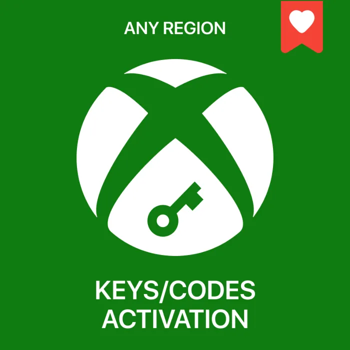 Активация Ключей · XBOX · Microsoft · Любой Регион · Услуга