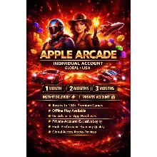 APPL ARCADE ГЛОБАЛЬНЫЙ 1/ 2/3/4 МЕСЯЦА ИНДИВИДУАЛЬНЫЙ ПРИВАТНЫЙ АККАУНТ