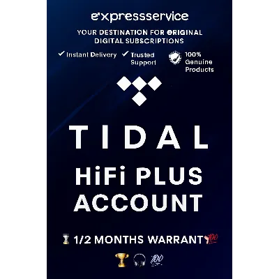 TIDAL HiFi PLUS СЧЕТ ⏳ 1/2МЕСЯЦА ГАРАНТИЯ - irongamers.ru