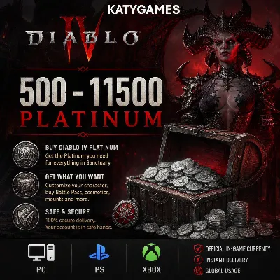 PC/PS/XBOX⭐ Платина Diablo® IV 500 - 11500 ⭐ XBOX - irongamers.ru