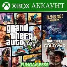GTA V + Dead Island 2 + Call of Duty XBOX АККАУНТ