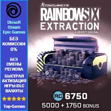 Rainbow Six Extraction 6750 REACT CREDITS - PC (Ubisoft/Steam/Epic Games)