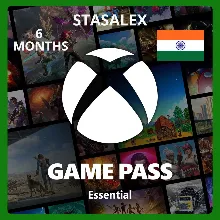 XBOX GAME PASS ESSENTIAL 6 МЕСЯЦЕВ КЛЮЧ (ИНДИЯ)