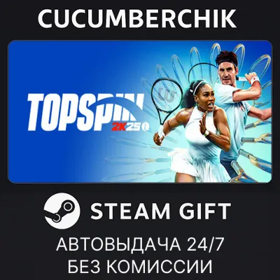 TopSpin 2K25 STEAM GIFT AUTO RU+МИР - irongamers.ru