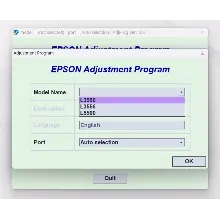 EPSON AdjProg Reset L3550 L3556 L5590