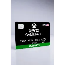 КАРТА ДЛЯ АКТИВАЦИИ XBOX GAME PASS USA
