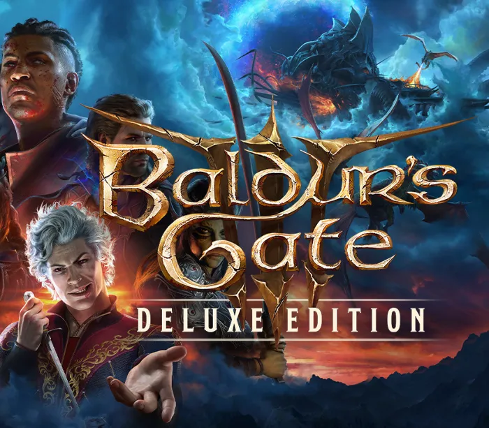 Baldurs Gate 3 Deluxe Edition · ГАРАНТИЯ · БЕЗ ОЧЕРЕДИ