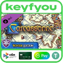 Carcassonne - Winter and Gingerbread Man / STEAM DLC 🔥