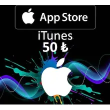 iTunes Apple 50 TL Турция Ключ-Автовыдача