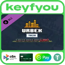 Urbek City Builder - Trains / STEAM DLC КЛЮЧ 🔥
