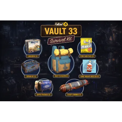 Fallout 76 - Vault 33 Survival Kit | XBOX | DLC-пакет - irongamers.ru