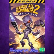 Destroy All Humans! 2 - Reprobed Single Player X1 XBOX