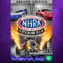 NHRA Championship Drag Racing Speed for All - Deluxe Edi... XBOX