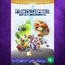 Plants vs. Zombies Battle for Neighborville Deluxe Edition XBOX