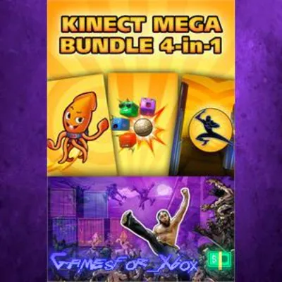Kinect Mega Bundle 4 in 1 XBOX