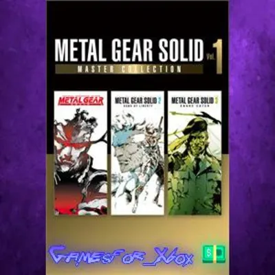 METAL GEAR SOLID MASTER COLLECTION Vol.1 XBOX - irongamers.ru