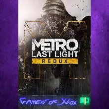 Metro Last Light Redux XBOX