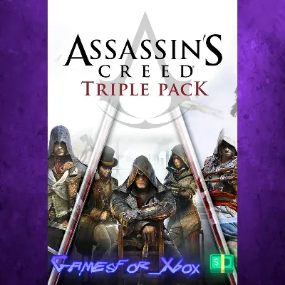 Assassin’s Creed Triple Pack Black Flag, Unity, Syndicate XBOX - irongamers.ru