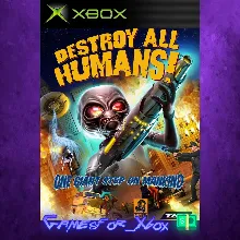 Destroy All Humans! 2005 XBOX
