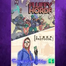 Fluffy Horde + Cyber Protocol XBOX