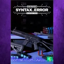 PAYDAY 3 Syntax Error Weapon Pack XBOX DLC