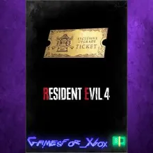 Resident Evil 4 Weapon Exclusive Upgrade Ticket x1 D XBOX DLC