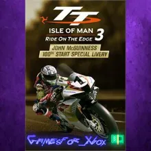 TT Isle Of Man 3 - John McGuinness 100th Start Livery XBOX DLC