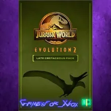 Jurassic World Evolution 2 Late Cretaceous Pack XBOX DLC