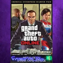 Criminal Enterprise Starter Pack and Megalodon Shark Card Bundle XBOX DLC