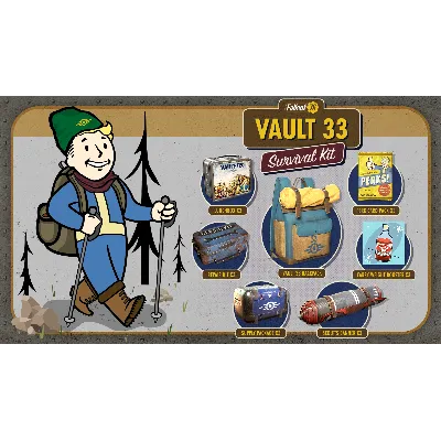 Fallout 76 Vault 33 Survival Pack Ключ для Xbox/PC - irongamers.ru