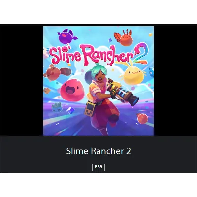 Slime Rancher 2 PS5 TR