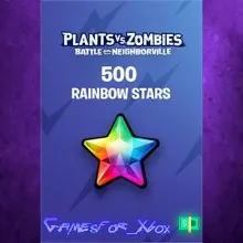 Plants vs. Zombies Battle for Neighborville – 500 Rainbow Stars XBOX DLC