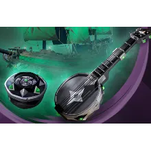 Sea of ​​Thieves Обсидиан Банджо Оникс Компас и ключ от