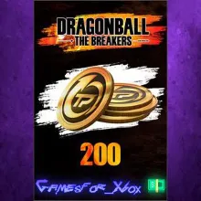 DRAGON BALL THE BREAKERS - 200 TP Tokens XBOX DLC