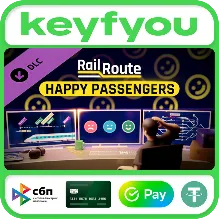 Rail Route - Happy Passengers / STEAM DLC КЛЮЧ