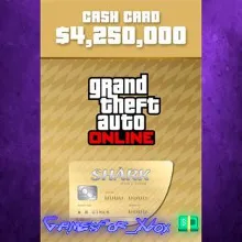 GTA Online Whale Shark Cash Card Xbox Series X|S XBOX DLC