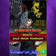 MY HERO ONE’S JUSTICE Mission Gale Inasa Yoarashi XBOX DLC