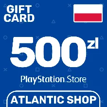 ⭐ Карта Пополнения PSN 500 Злотых (PLN) Польша