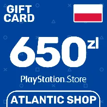 ⭐ Карта Пополнения PSN 650 Злотых (PLN) Польша