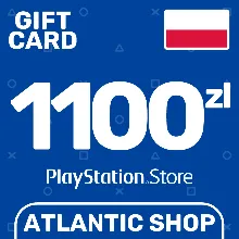 ⭐ Карта Пополнения PSN 1100 Злотых (PLN) Польша