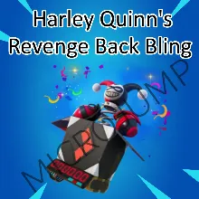 🔥 Fortnite Harley Quinn's Revenge Back Bling GLOBAL 🔥